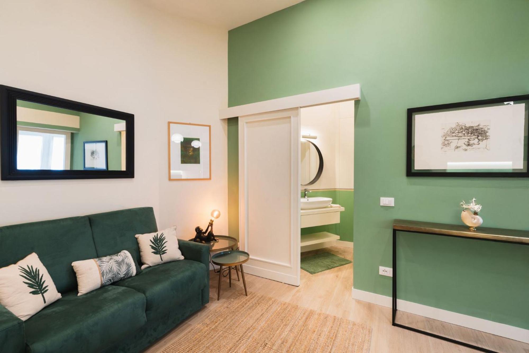 Cozy Olive Green Flat Florencie Exteriér fotografie